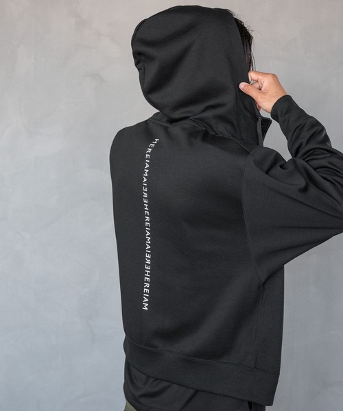 HEREIAM（ヘレイアム）の「【HEREIAM MEN】ミラーロゴパーカー（パーカー・メンズ・ブラック/グレー/ホワイト・LARGE/MEDIUM）」の18枚目の写真