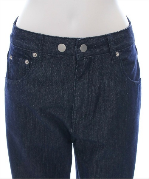 CLEAR BASIC（クリアベーシック）の「【低身長用サイズ有】ストレートスラブデニムパンツ［大人 カジュアル 着回し万能］≪SS新作≫（その他パンツ・レディース・インディゴブルー・L/S/M/PS）」の14枚目の写真