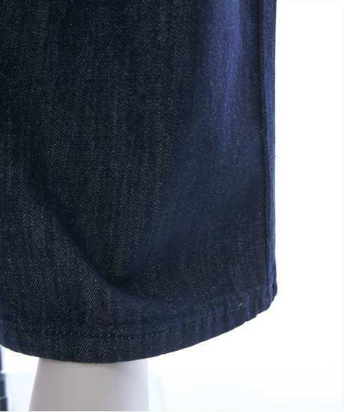 CLEAR BASIC（クリアベーシック）の「【低身長用サイズ有】ストレートスラブデニムパンツ［大人 カジュアル 着回し万能］≪SS新作≫（その他パンツ・レディース・インディゴブルー・L/S/M/PS）」の7枚目の写真