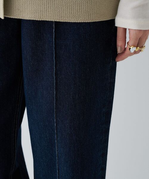 cloenc（クロエンス）の「【マシンウォッシュ】コットンデニムフレアパンツ（デニムパンツ・レディース・ブルー系その他/ブルー・03/02/01）」の20枚目の写真