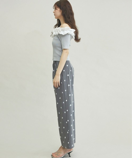 フラワータックスラックス（スラックス）｜Olu.（オルドット）の