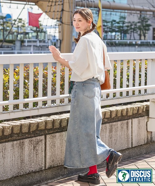 Disney（ディズニー）の「【DISCUS ATHLETIC×Disney】コラボ ミッキーマウスレトログラフィックプリント半袖Tシャツ ディスカス アスレチック×ディズニー（Tシャツ/カットソー・レディース・ブラック系1/ホワイト/スミクロ/ブラック系2/ホワイト系/ホワイト系1/ホワイト系2/ブラック系・M/L）」の16枚目の写真