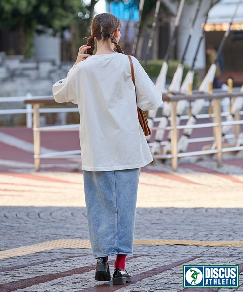 Disney（ディズニー）の「【DISCUS ATHLETIC×Disney】コラボ ミッキーマウスレトログラフィックプリント半袖Tシャツ ディスカス アスレチック×ディズニー（Tシャツ/カットソー・レディース・ブラック系1/ホワイト/スミクロ/ブラック系2/ホワイト系/ホワイト系1/ホワイト系2/ブラック系・M/L）」の21枚目の写真