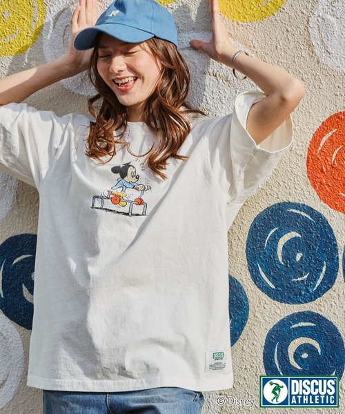 DISCUS ATHLETIC×Disney】コラボ ミッキーマウスレトロ
