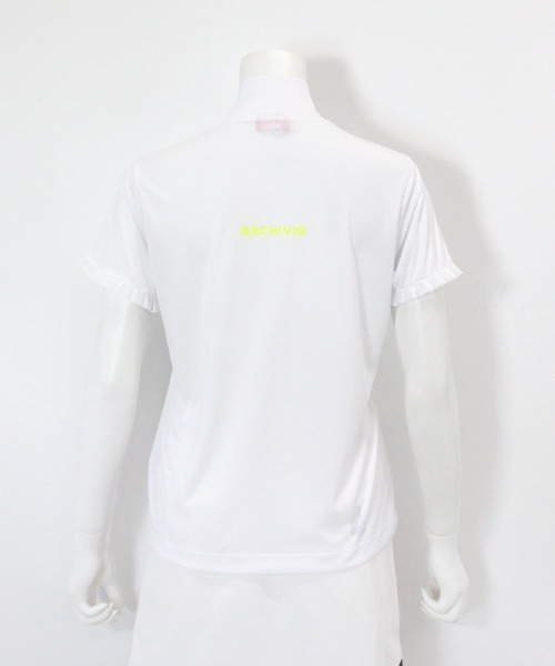 archivio(アルチビオ)の「<LADIES>シアー×フリルツインセット(Tシャツ/カットソー・レディース・ピンク/ホワイト/ネイビー・S/M/L)」の11枚目の写真