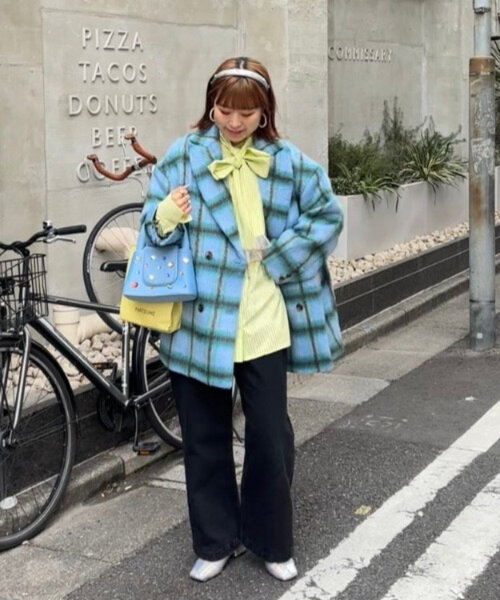 ブラウス シャツ 「HELLO.SANFRANCISCO」「momo企画」ストライプ2wayボウタイブラウス レディース HELLO.SANFRANCISCO ブラウス シャツ 「HELLO.SANFRANCISCO