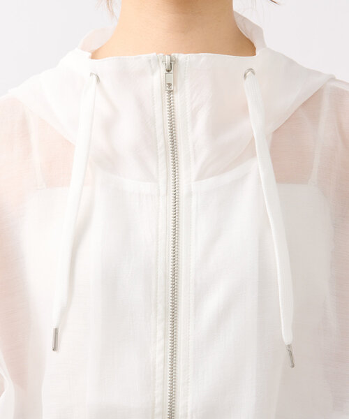 un dix cors（アンディコール）の「フード付きボリュームマンパ（マウンテンパーカー・レディース・アイボリー/ブラック・FREE）」の16枚目の写真