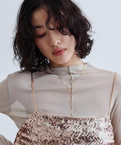 GALLEST（ギャレスト）の「ラリエットチェーンネックレス（ネックレス・レディース・ゴールド/シルバー・00）」の7枚目の写真