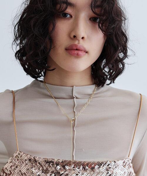 GALLEST（ギャレスト）の「ラリエットチェーンネックレス（ネックレス・レディース・ゴールド/シルバー・00）」の8枚目の写真