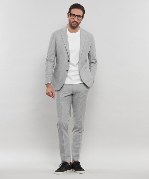 MACKINTOSH LONDON(マッキントッシュ ロンドン)の「【WEB・一部店舗限定】【FLEX JERSEY】デニムジャージーセットアップパンツ(その他パンツ・メンズ・ネイビー/グレー・90/82/78/86)」の11枚目の写真