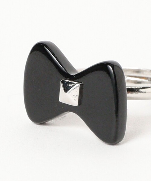 BEAMS BOY(ビームスボーイ)の「ATOLASOLAS / 2set ring(リング・レディース・ブラック/ホワイト・ONE SIZE)」の11枚目の写真
