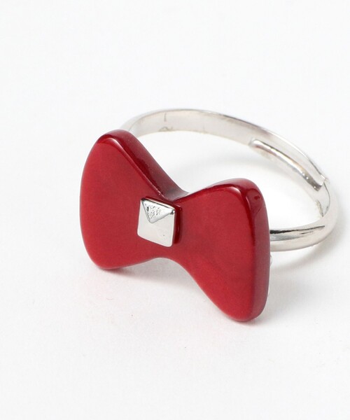 BEAMS BOY(ビームスボーイ)の「ATOLASOLAS / 2set ring(リング・レディース・ブラック/ホワイト/レッド・ONE SIZE)」の20枚目の写真