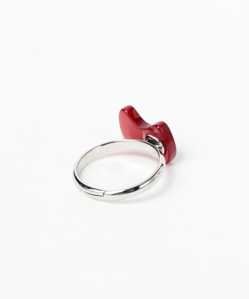 BEAMS BOY(ビームスボーイ)の「ATOLASOLAS / 2set ring(リング・レディース・ブラック/ホワイト/レッド・ONE SIZE)」の22枚目の写真