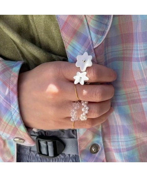 BEAMS BOY(ビームスボーイ)の「ATOLASOLAS / 2set ring(リング・レディース・ブラック/ホワイト・ONE SIZE)」の17枚目の写真