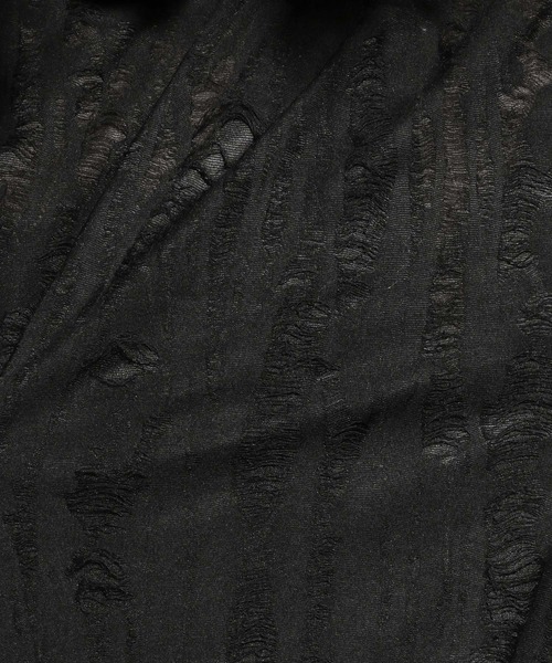 HARE（ハレ）の「【UNDERGROUND MODE】ダメージカットソー(HARE)（Tシャツ/カットソー・メンズ・ブラック/グレー・FREE）」の20枚目の写真