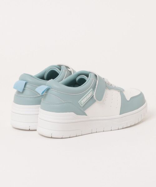 PINKHUNT(ピンクハント)の「PINKHUNT ピンクハント 配色スニーカー 0408(スニーカー・キッズ・ホワイト/ライトブルー・M size/L size/S size)」の3枚目の写真