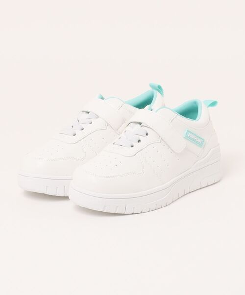 PINKHUNT(ピンクハント)の「PINKHUNT ピンクハント 配色スニーカー 0408(スニーカー・キッズ・ホワイト/ライトブルー・M size/L size/S size)」の7枚目の写真