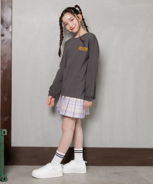 PINKHUNT(ピンクハント)の「PINKHUNT ピンクハント 配色スニーカー 0408(スニーカー・キッズ・ホワイト/ライトブルー・M size/L size/S size)」の8枚目の写真