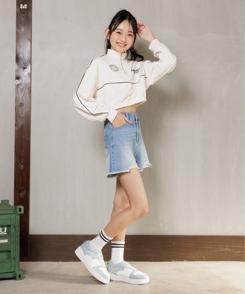 PINKHUNT(ピンクハント)の「PINKHUNT ピンクハント 配色スニーカー 0408(スニーカー・キッズ・ホワイト/ライトブルー・M size/L size/S size)」の20枚目の写真