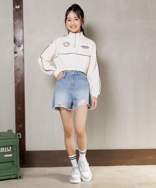 PINKHUNT(ピンクハント)の「PINKHUNT ピンクハント 配色スニーカー 0408(スニーカー・キッズ・ホワイト/ライトブルー・M size/L size/S size)」の19枚目の写真