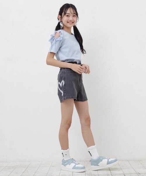 PINKHUNT(ピンクハント)の「PINKHUNT ピンクハント 配色スニーカー 0408(スニーカー・キッズ・ホワイト/ライトブルー・M size/L size/S size)」の21枚目の写真