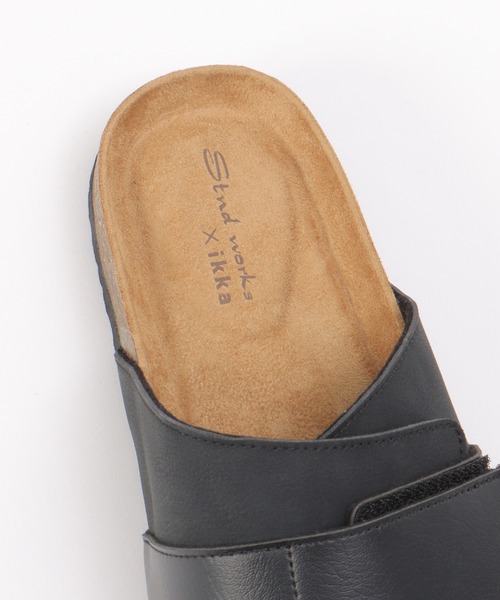 ikka（イッカ）の「ワンベルトサンダル（サンダル・メンズ・ダークブラウン/ブラック・M/L/XL）」の7枚目の写真