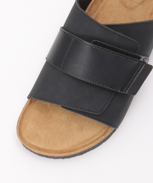 ikka（イッカ）の「ワンベルトサンダル（サンダル・メンズ・ダークブラウン/ブラック・M/L/XL）」の8枚目の写真