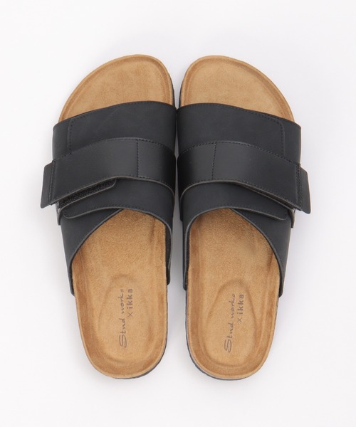 ikka（イッカ）の「ワンベルトサンダル（サンダル・メンズ・ダークブラウン/ブラック・M/L/XL）」の3枚目の写真