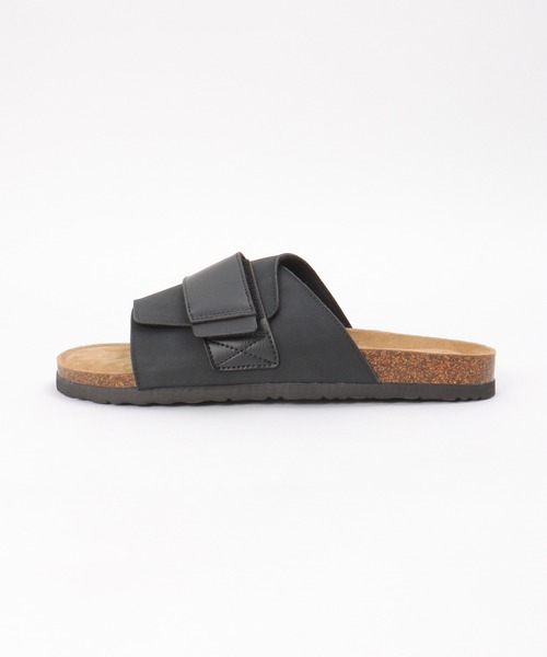 ikka（イッカ）の「ワンベルトサンダル（サンダル・メンズ・ダークブラウン/ブラック・M/L/XL）」の4枚目の写真