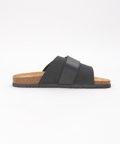 ikka（イッカ）の「ワンベルトサンダル（サンダル・メンズ・ダークブラウン/ブラック・M/L/XL）」の5枚目の写真