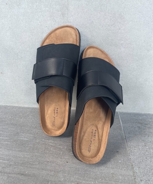 ikka（イッカ）の「ワンベルトサンダル（サンダル・メンズ・ダークブラウン/ブラック・M/L/XL）」の21枚目の写真