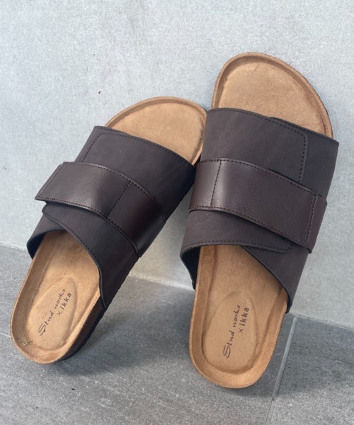 ikka（イッカ）の「ワンベルトサンダル（サンダル・メンズ・ダークブラウン/ブラック・M/L/XL）」の19枚目の写真