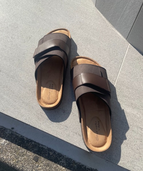 ikka（イッカ）の「ワンベルトサンダル（サンダル・メンズ・ダークブラウン/ブラック・M/L/XL）」の18枚目の写真