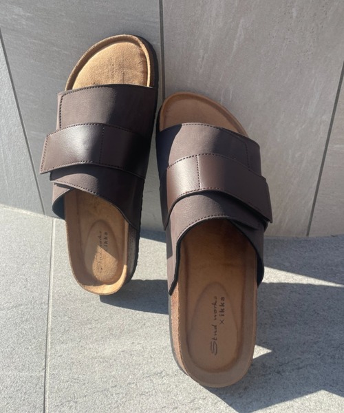 ikka（イッカ）の「ワンベルトサンダル（サンダル・メンズ・ダークブラウン/ブラック・M/L/XL）」の16枚目の写真