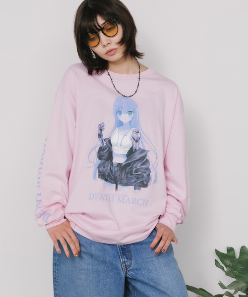 lonely論理　AKIRA ロンT Tシャツ セール】LONELY(論理)/ロンリー HIKARI& collaboration DEATH
