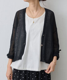 BEARDSLEY | リネンカーディガン(カーディガン/ボレロ)