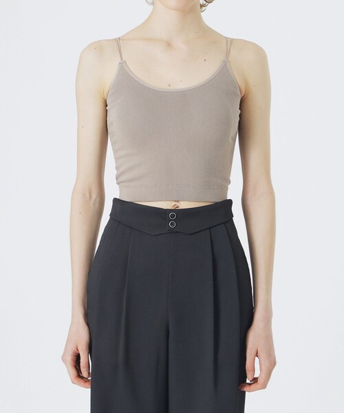 LOVELESS（ラブレス）の「カップ付きキャミソール（キャミソール・レディース・ブラウン系その他3/ブラック/オフホワイト・36）」の8枚目の写真