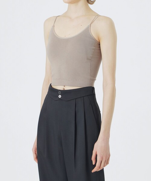 LOVELESS（ラブレス）の「カップ付きキャミソール（キャミソール・レディース・ブラウン系その他3/ブラック/オフホワイト・36）」の9枚目の写真