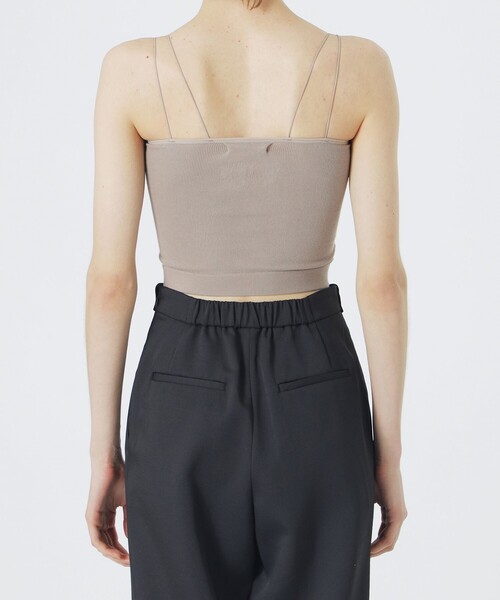 LOVELESS（ラブレス）の「カップ付きキャミソール（キャミソール・レディース・ブラウン系その他3/ブラック/オフホワイト・36）」の10枚目の写真