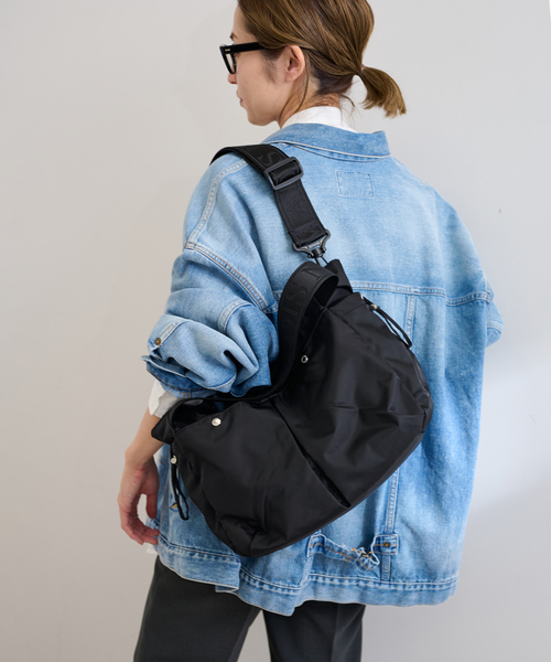 FRAMeWORK（フレームワーク）の「≪追加≫NOMADIS/ノマディス BASQUE M SLD 2（ショルダーバッグ・レディース・ブラック/キャメル・FREE）」の8枚目の写真