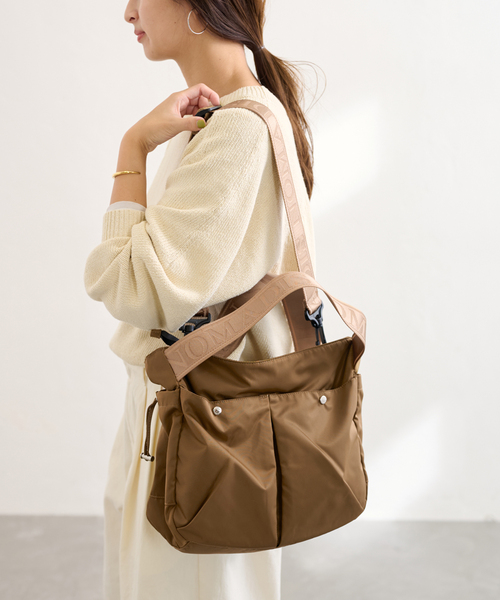 FRAMeWORK（フレームワーク）の「≪追加≫NOMADIS/ノマディス BASQUE M SLD 2（ショルダーバッグ・レディース・ブラック/キャメル・FREE）」の14枚目の写真