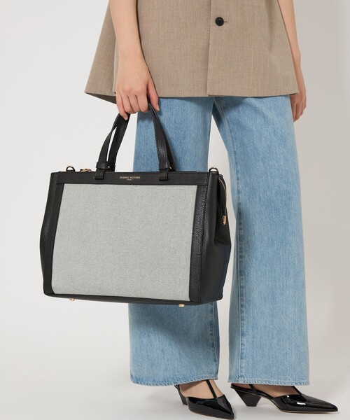 GIANNI NOTARO(ジャンニノターロ)の「<GIANNI NOTARO> BIG TOTE(トートバッグ・レディース・ブラック・FREE)」の19枚目の写真