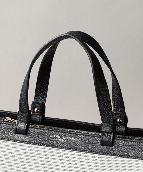 GIANNI NOTARO(ジャンニノターロ)の「<GIANNI NOTARO> BIG TOTE(トートバッグ・レディース・ブラック・FREE)」の14枚目の写真