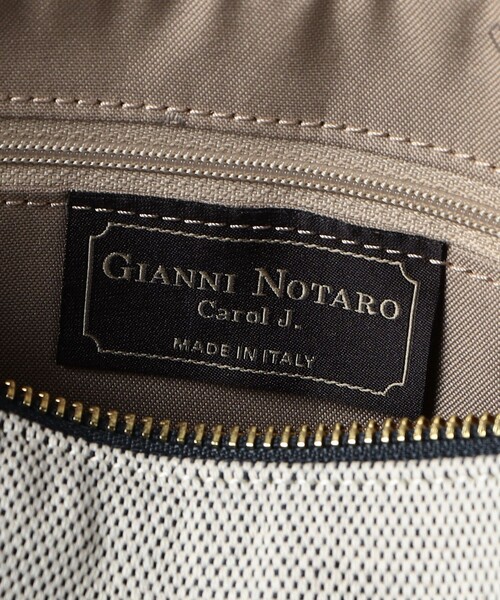 GIANNI NOTARO(ジャンニノターロ)の「<GIANNI NOTARO> BIG TOTE(トートバッグ・レディース・ブラック・FREE)」の5枚目の写真