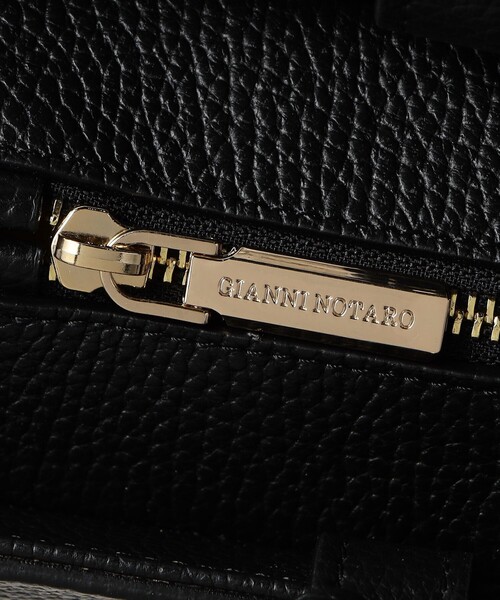 GIANNI NOTARO(ジャンニノターロ)の「<GIANNI NOTARO> BIG TOTE(トートバッグ・レディース・ブラック・FREE)」の4枚目の写真