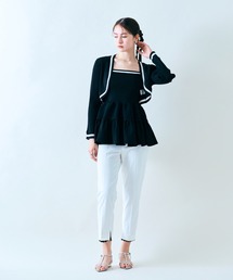 Audie a Muses（オーディアミューズ）の「シェルタリングドライサブリナパンツ（その他パンツ）」