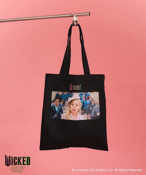 ADAM ET ROPE'（アダムエロペ）の「【WEB限定】WICKED×ADAM ET ROPEトートBag（トートバッグ・レディース・ホワイト系その他/ホワイト系その他3/ブラック/ブラック系その他2/ブラック系その他/ホワイト系その他2・FREE）」の5枚目の写真