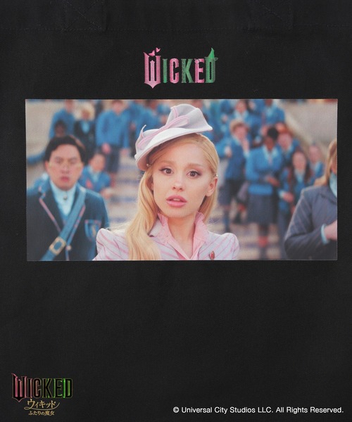 ADAM ET ROPE'（アダムエロペ）の「【WEB限定】WICKED×ADAM ET ROPEトートBag（トートバッグ・レディース・ホワイト系その他/ホワイト系その他3/ブラック/ブラック系その他2/ブラック系その他/ホワイト系その他2・FREE）」の19枚目の写真