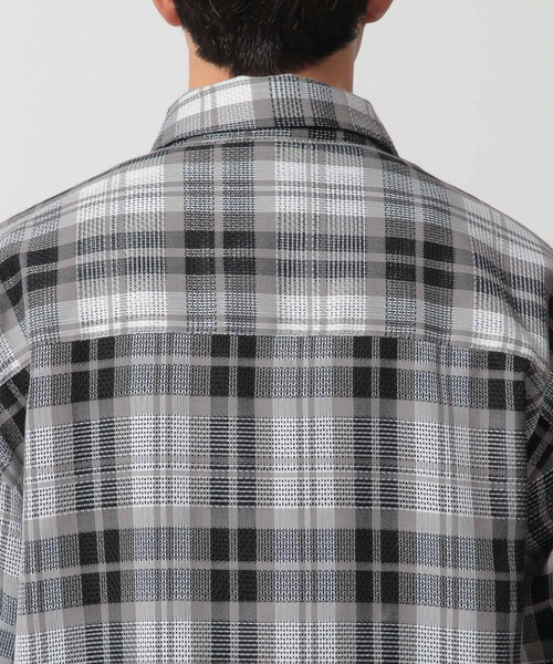 LAKOLE（ラコレ）の「メッシュチェックシャツ長袖 / 292433（シャツ/ブラウス・メンズ・ネイビー/レッド/グレー・MEDIUM/LARGE）」の17枚目の写真