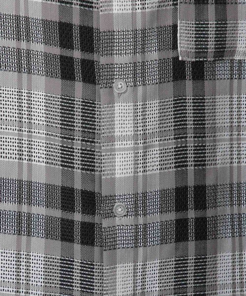 LAKOLE（ラコレ）の「メッシュチェックシャツ長袖 / 292433（シャツ/ブラウス・メンズ・ネイビー/レッド/グレー・MEDIUM/LARGE）」の18枚目の写真